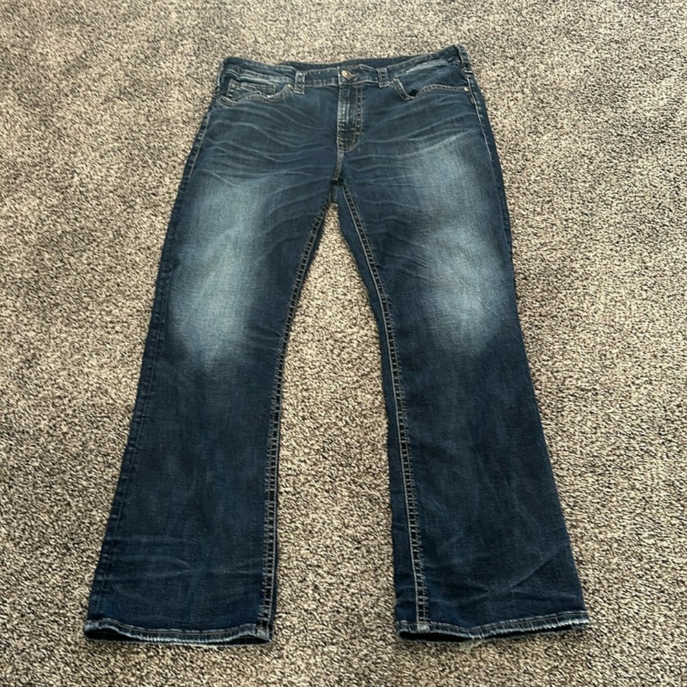 Mens Silver Jeans co